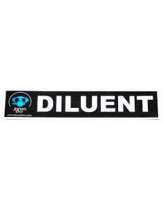 J.Dive "DILUENT" Tank label