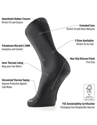 Buddyswim Neoprene Socks Trilaminate...