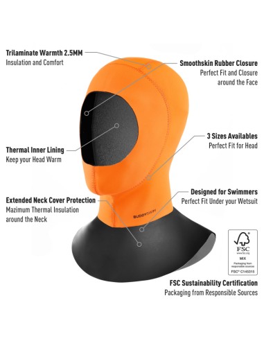 Buddyswim Capucha Neopreno...