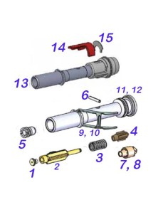 Aqualung 2nd stage inner...