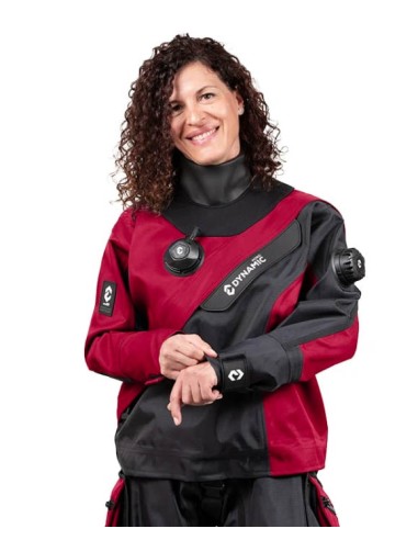 Dynamic Nord RS-352 Drysuit Women Red