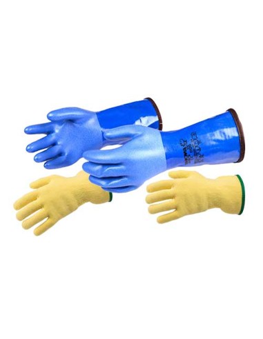 Guantes PVC con interior acrílico