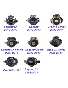 Aqualung Adjusting Knob parts 2