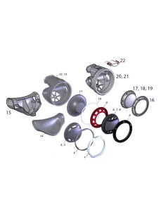 Aqualung 2nd stage parts...