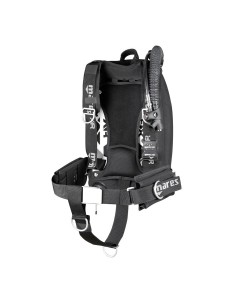 Mares XR-Rec Silver Backmount Set