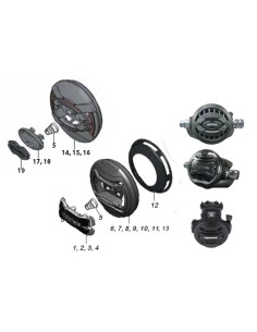 Apeks XTX 2nd stages Front...