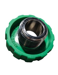 Tecline DIN M26 wheel green