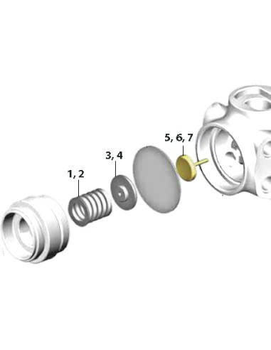 Apeks Compensation Chamber inner parts