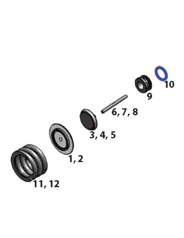 Aqualung First Stage Internal Parts