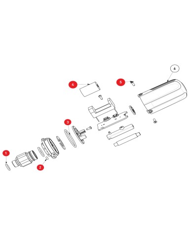 Mares Battery kit for 2.0 Transmitter