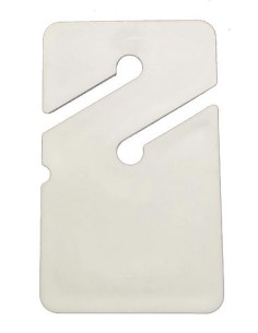 Rectangular white cookie