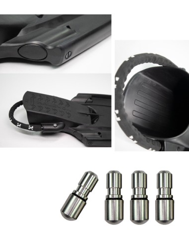 Halcyon Vector Pro Fins with weights