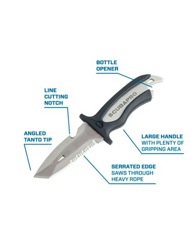 Scubapro Mako Knife Stainless Steel