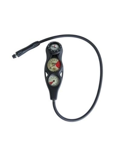 Scubapro 3-Gauge In-line Dive Console