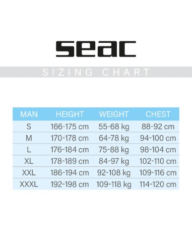 Seac Sub Komoda 5mm Hombre