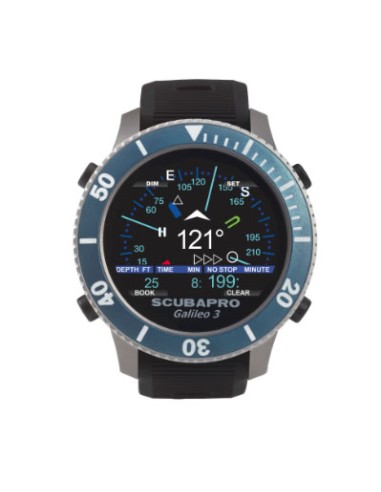 Scubapro Galileo 3 Ti with transmitter