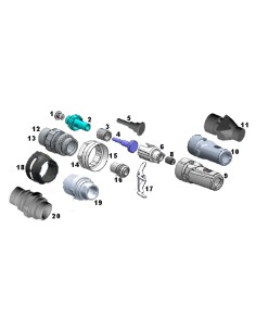 Apeks y2nd stage inner...