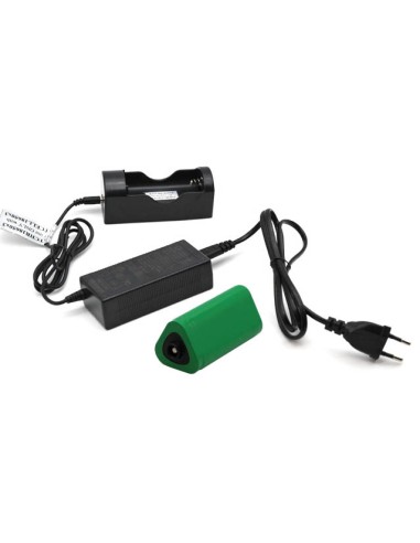 Big Blue Charger for 18650 x 3 Batteries