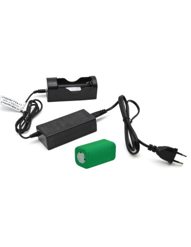 Big Blue Charger for 18650 x 4 Batteries