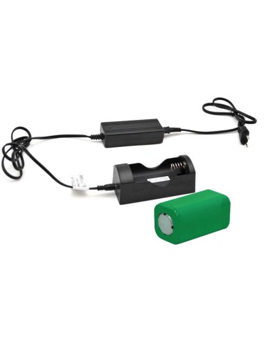 Big Blue Battery charger 21700 x 4...