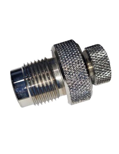 Blind plug with purge DIN 232/300Bar