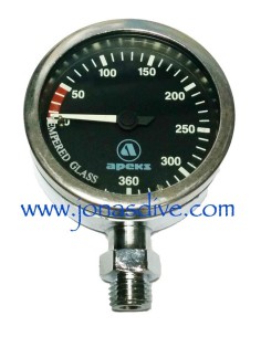 Apeks pressure gauge
