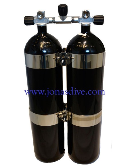 Bibotella 2x12 base plana, Black Edition