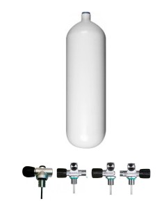 Eurocylinders steel 5 liter tank