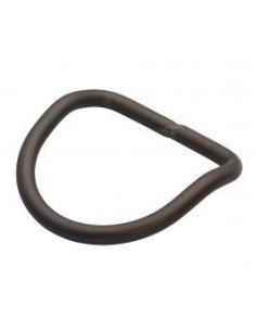 OMS 5 cm Alu D-Ring, bend