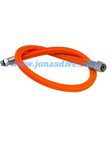 Miflex, orange LP regulator hose (3/8")