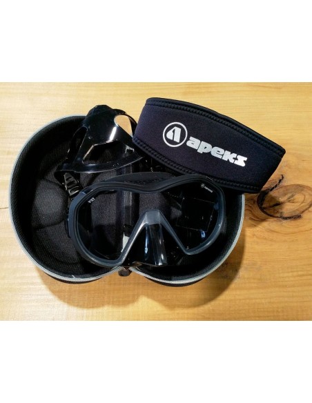 Apeks VX1 Pure Clear Lens, Black