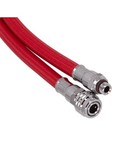 ScubaFlex, inflator hose, red