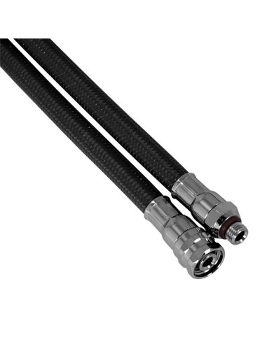 ScubaFlex, regulator hose, black