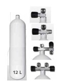 Botella Acero 12 litros larga (171mm)