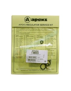 Apeks, kit de mantenimiento 2ª etapa Flight y XL4