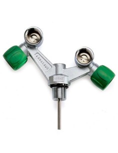 Aqualung NITROX two outputs valve Z type, 230Bar M26