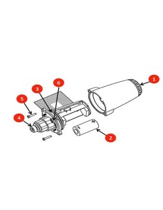 Mares Kit Batería Transmisor Led