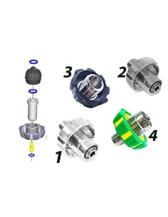 Apeks DIN adapter and connection