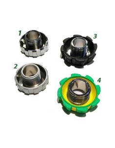 Apeks DIN 300Bar or M26 connection screw.