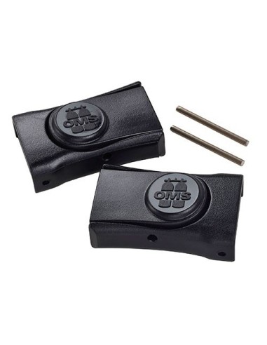 OMS Mask buckles (pair) with 2 pins