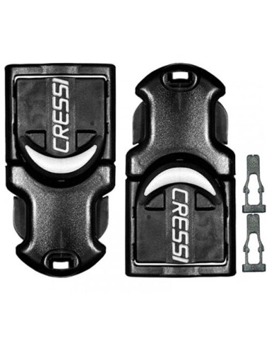 Cressi Buckles For Rondine/Reaction/Frog Plus Fins (2pcs)