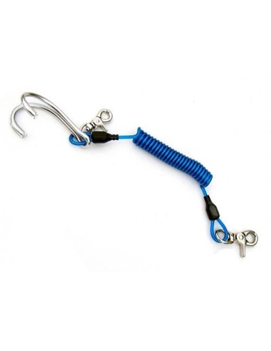 Cressi Extensor STEEL WITH HOOK AND 2 SNAP HOOKS