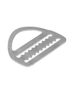 Triglide with Sawtooth Bar and fixed D-Ring