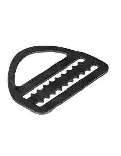 Retenedor dentado Aluminio con anilla fija