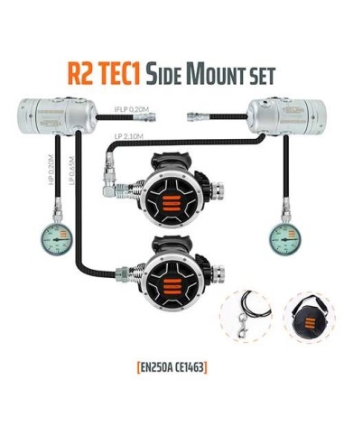 Tecline Conjunto Sidemount R2 TEC1