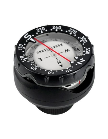 Aqualung Diving Compass for Retractor or Hose