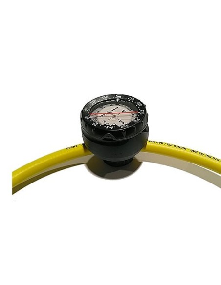 Aqualung Diving Compass for Retractor or Hose