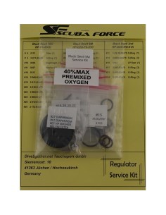 Scuba Force, Kit 1º etapa  Black Devil SM