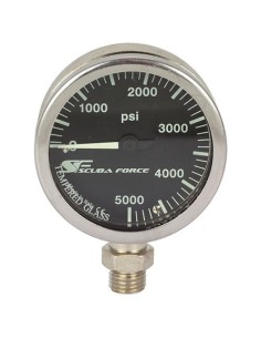 Manometro Scuba Force 5000PSI Negro