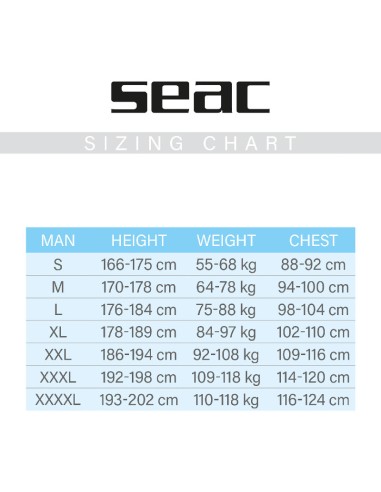 Seac Sub Sense Long 3mm Man
